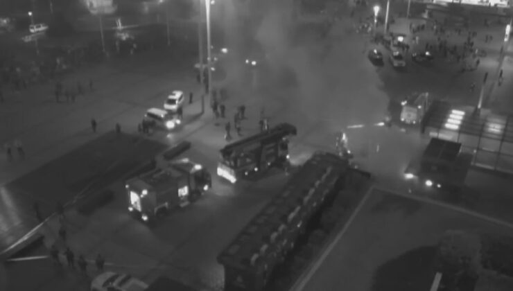 Taksim Metrosu’nda Hareketli Dakikalar: Asansör Boşluğunda Yangın Paniği!