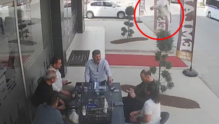 Tarsus’ta Gökyüzünden Gelen Şok: Beşinci Kattan Masaya İnen Davetsiz Misafir