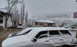 Tokat’ta Bahar Ortasında Kış Manzarası: Başçiftlik Kar Altında