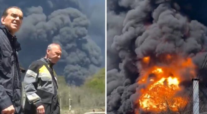 Tuapse Alevler İçinde: Rusya’nın Stratejik Enerji Devine Ağır Darbe