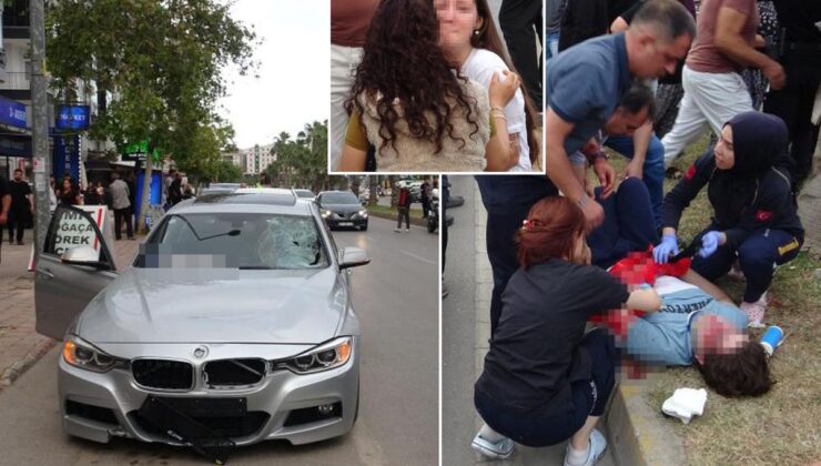 Köroğlu Bulvarı’nda Can Pazarı: Lüks Otomobilin Çarptığı Genç Palmiyeye Savruldu!