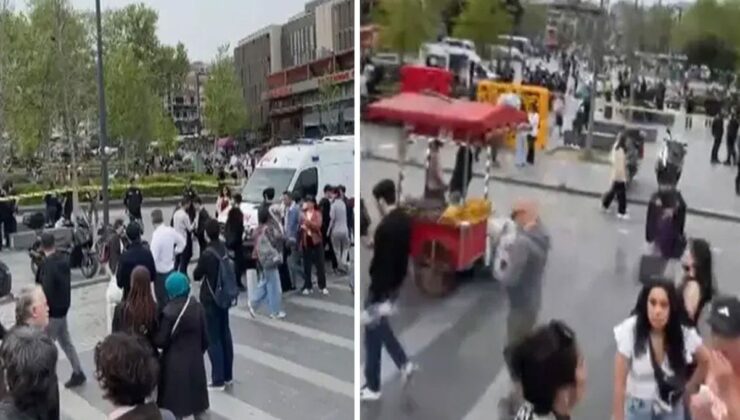 Beşiktaş İskelesi Önünde Kanlı Kavga: Silahlar Çekildi, 3 Yaralı Var!
