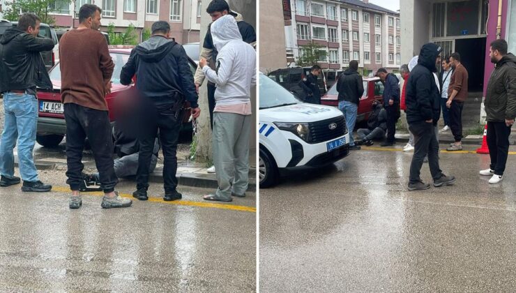 Bolu’da Sokak Ortasında Arbede: Kendisini Uyaran Polis Ekiplerine Saldıran Şahıs Gözaltında!