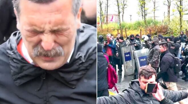 Mecidiyeköy’de 1 Mayıs Kaosu: Erkan Baş Müdahalenin Ortasında Kaldı!
