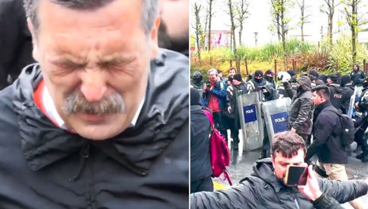 Mecidiyeköy’de 1 Mayıs Kaosu: Erkan Baş Müdahalenin Ortasında Kaldı!