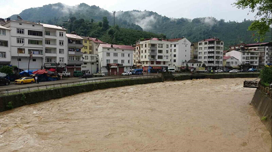 Giresun Valiliği dere debisi uyarısı