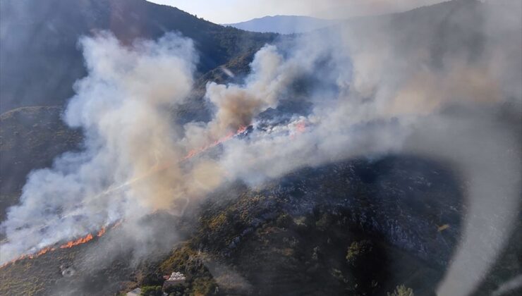 Marmaris’te Alevlerle Mücadele: Bozburun ve Selimiye Hattında Yangın Çıktı