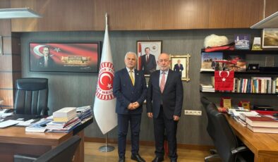 Ömer Şentürk Ankara’da Temaslarını Sürdürüyor! Şebinkarahisar İçin Kritik Projeler Görüşüldü