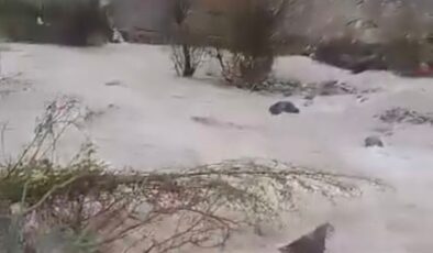Şebinkarahisar’da Doğa Teslim Oldu: Dereköy’de Gece Yarısı Gelen Yıkımın İzleri