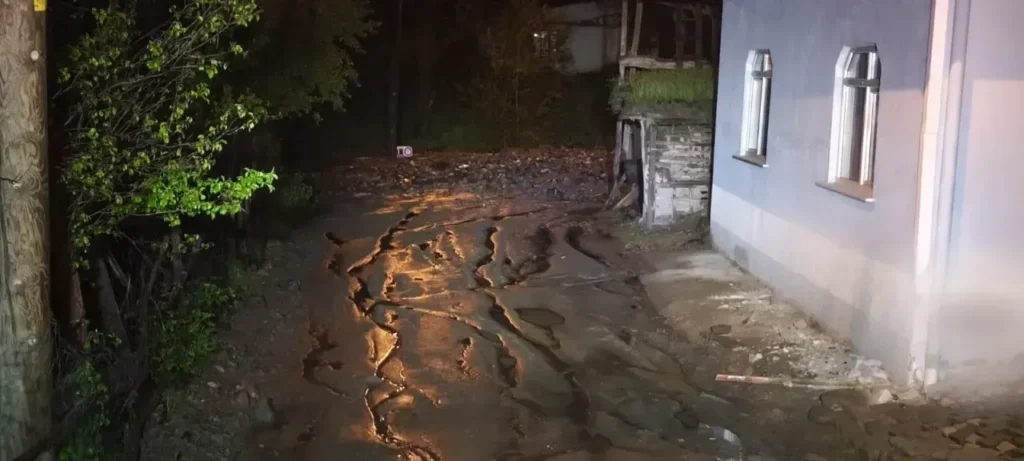 Şebinkarahisar sel felaketi