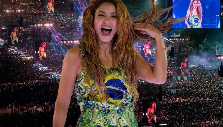 Rio’da Tarihi Gece: 2 Milyon Kişi Shakira İçin Buluştu, Pique’ye Tepki Yağdı