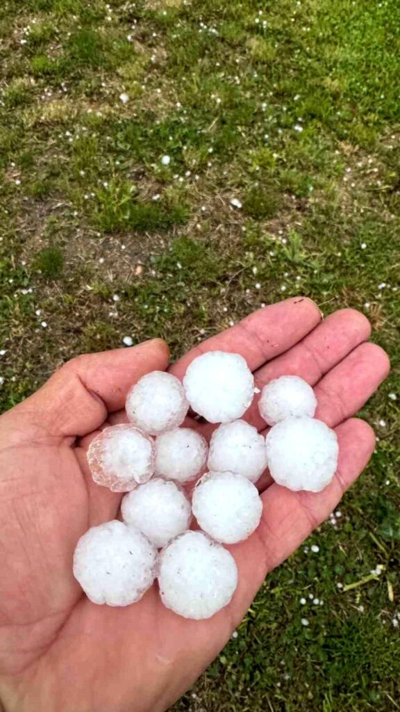 Sivas dolu yağışı zararı