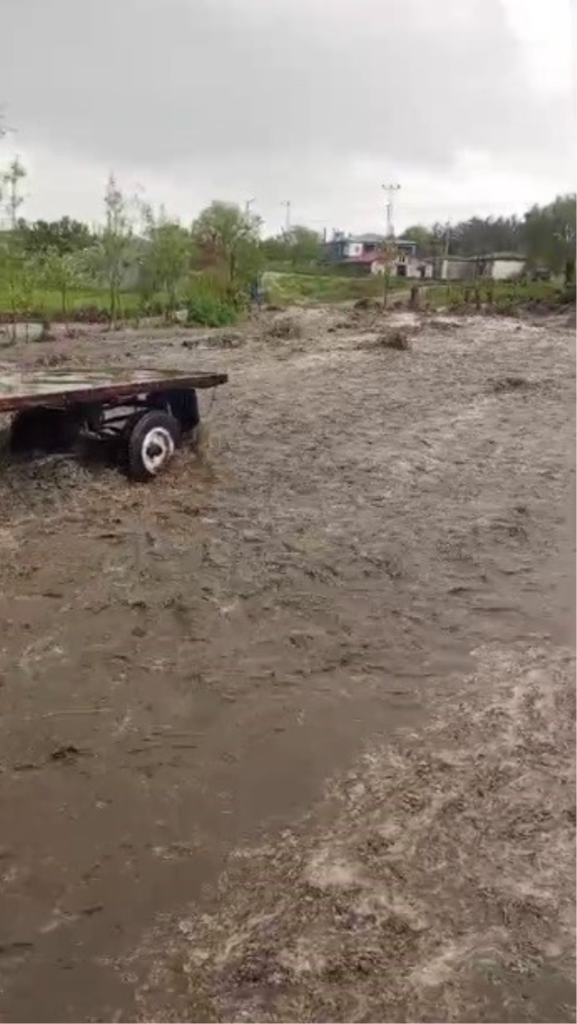 Kars Arpaçay dolu ve sel felaketi