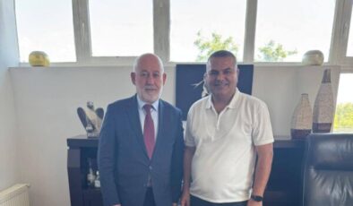 Şebinkarahisar İçin Önemli Zirve: Belediye Başkanı Ömer Şentürk’ten Sürpriz Ziyaret!
