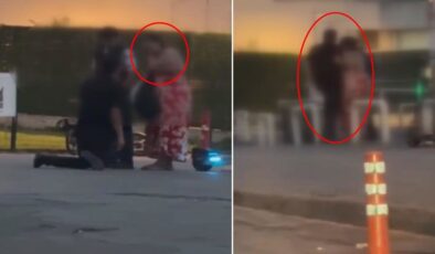 Fatih’te Dehşet Anları Kamerada: Sokak Ortasında Kadının Önünü Kesip Çantasını Karıştırdılar!