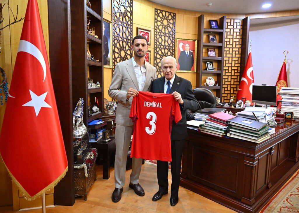 Merih Demiral Devlet Bahçeli ziyareti