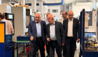Şebinkarahisar Belediye Başkanı Ömer Şentürk Yerli Savunma Sanayi Devini Ziyaret Etti