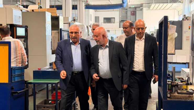 Şebinkarahisar Belediye Başkanı Ömer Şentürk Yerli Savunma Sanayi Devini Ziyaret Etti