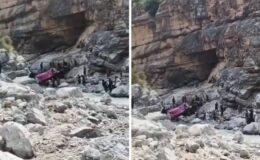 Katliam Gibi Kaza! Seyir Halindeki Yolcu Otobüsü Metrelerce Yüksekten Uçuruma Çakıldı