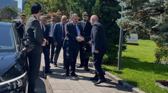 Başkentte Şebinkarahisar Rüzgarı Dev Festival İçin Önemli Ziyaret