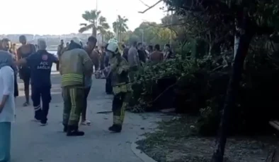 Büyükçekmece Sahilinde Panik Anları: Toprak Kayması Sonrası Ekipler Seferber Oldu