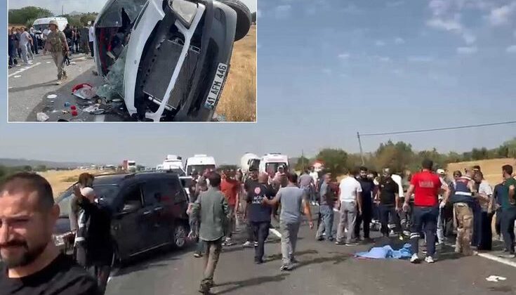 Diyarbakır’da Nişan Konvoyunda Feci Kaza: Ölü Sayısı Yükseliyor!