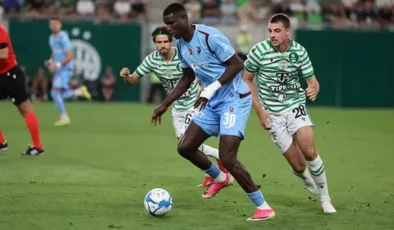 Macaristan’da Şok Kırmızı Kart! Trabzonspor Ferencvaros Karşısında Zor Anlar Yaşıyor