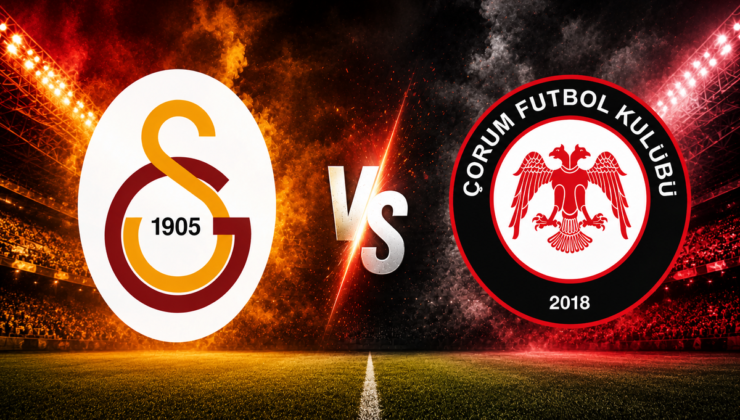 Süper Lig’de Perde Açılıyor: Galatasaray Çorum FK Maçında Kadrolar Belli Oldu