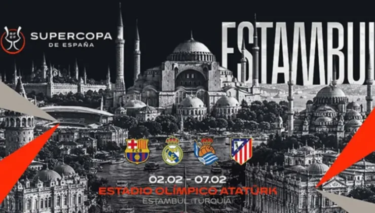 Dünya Futbolunun Devleri İstanbul’a Geliyor: İspanya Süper Kupası Atatürk Olimpiyat Stadı’nda