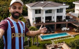 TRABZONSPOR’UN DÜNYA YILDIZI MOHAMED SALAH’IN YENİ SARAYI! YALINCAK’TAKİ LÜKS VİLLADA YOK YOK