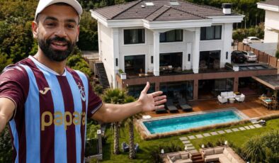 TRABZONSPOR’UN DÜNYA YILDIZI MOHAMED SALAH’IN YENİ SARAYI! YALINCAK’TAKİ LÜKS VİLLADA YOK YOK