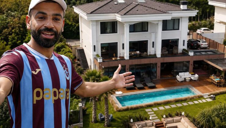 TRABZONSPOR’UN DÜNYA YILDIZI MOHAMED SALAH’IN YENİ SARAYI! YALINCAK’TAKİ LÜKS VİLLADA YOK YOK