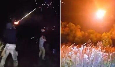 Azrail’e Teğet Geçtiler: Rus Askerleri Üzerlerine Gelen Kamikaze Dronunu Böyle Vurdu!