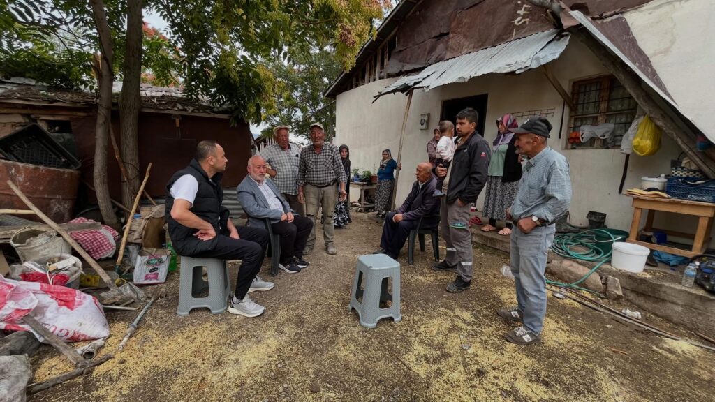 Şebinkarahisar Karaağaç köyü yangın