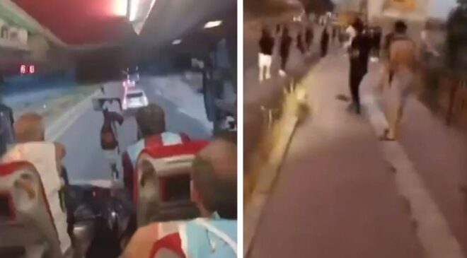 Diyarbakır Yolunda Skandal Olay: Amedspor Maçına Giden Trabzonspor Otobüsüne Taşlı Saldırı!