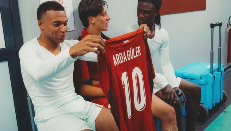 Geceye Damga Vuran Fotoğraf! Mbappe’nin Arda Güler Formasına Bakışı Gündem Oldu