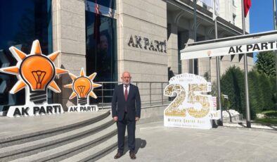 Şebinkarahisar Belediye Başkanı Ömer Şentürk Ankara’da: AK Parti Genel Merkezi’nde Kritik Görüşme!