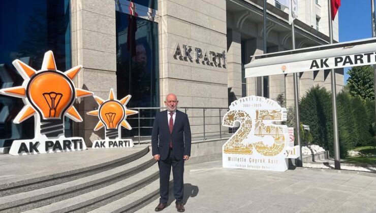 Şebinkarahisar Belediye Başkanı Ömer Şentürk Ankara’da: AK Parti Genel Merkezi’nde Kritik Görüşme!