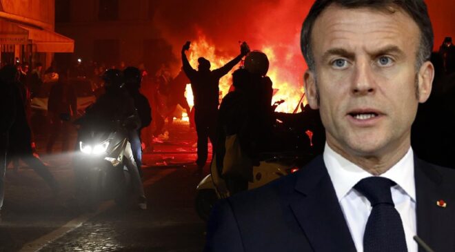 Fransa’da Rekor Gözaltı Bilanço Şok Etti: Macron Sokaklardaki Yağmacılar İçin Düğmeye Bastı!