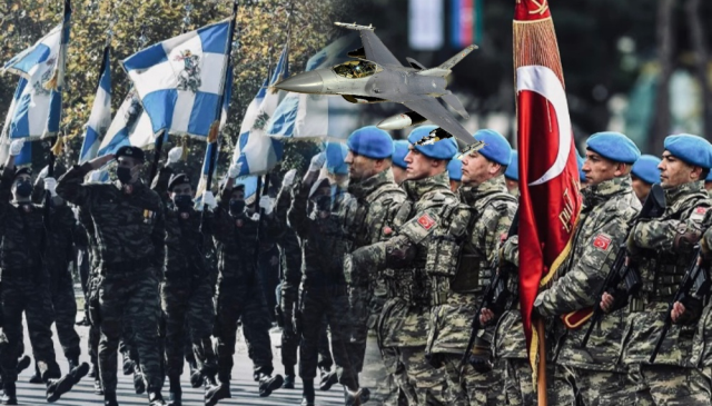 Dış Basında Türkiye ve Yunanistan Askeri Kapasiteleri Karşılaştırıldı.